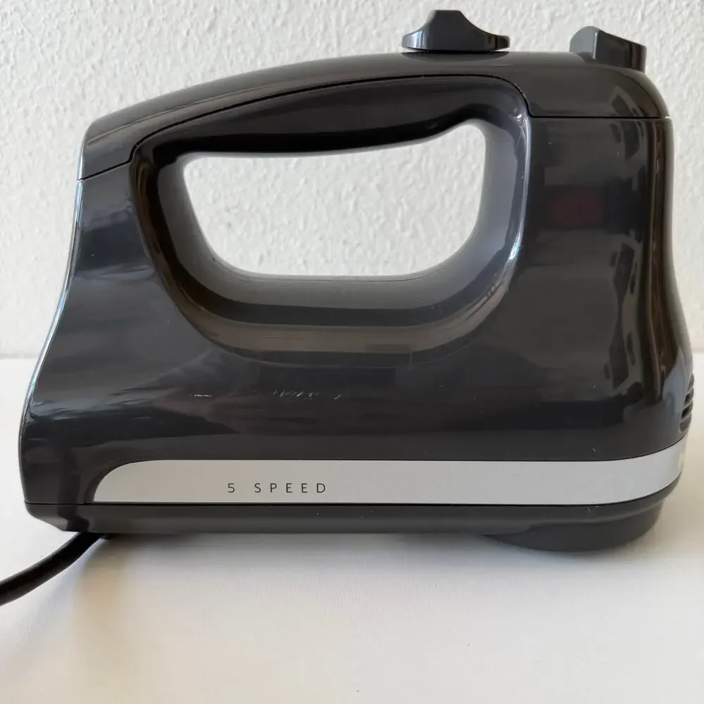 KitchenAid Black 5-Speed 120V Hand Mixer (Mixer Only)
